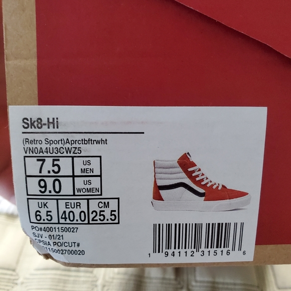Vans Sk8-HI Retro Sport (CL) - Picture 4 of 14